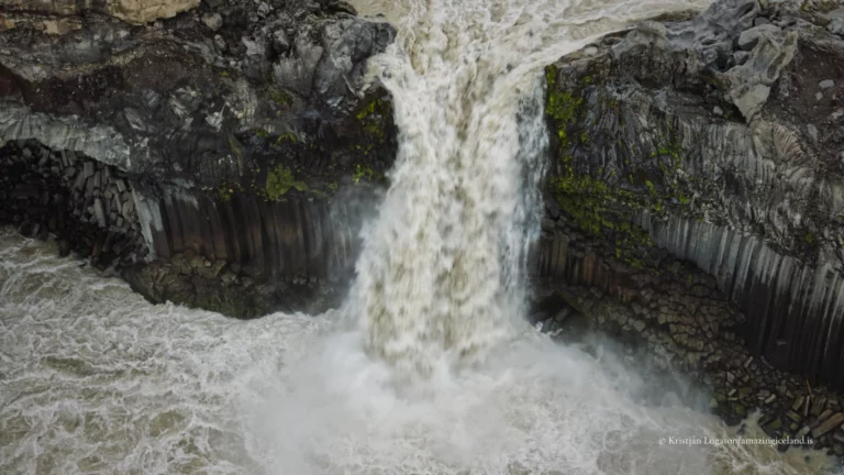 Aldeyjarfoss waterfall