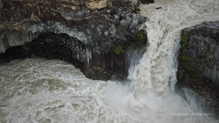 Aldeyjarfoss waterfall
