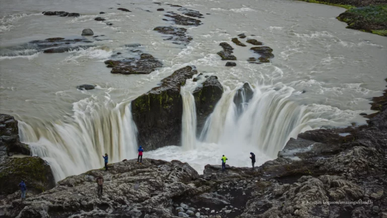 Hrafnabjargafoss waterfall