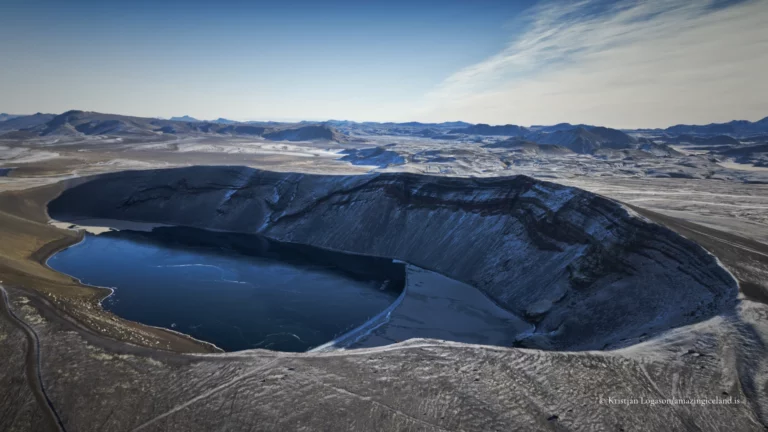 Ljótipollur crater lake