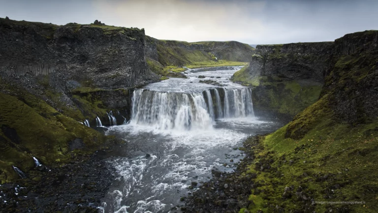 Axlafoss waterfall