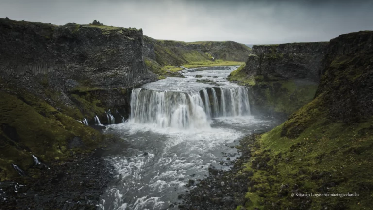 Axlafoss waterfall