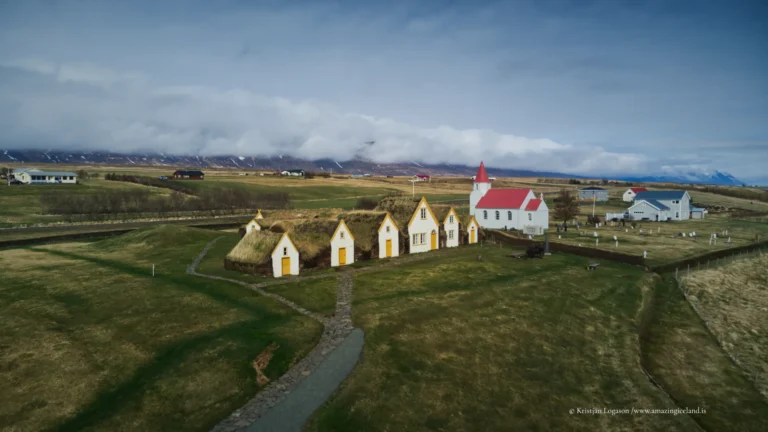Glaumbær is one of the country’s most complete and significant turf farm complexes.