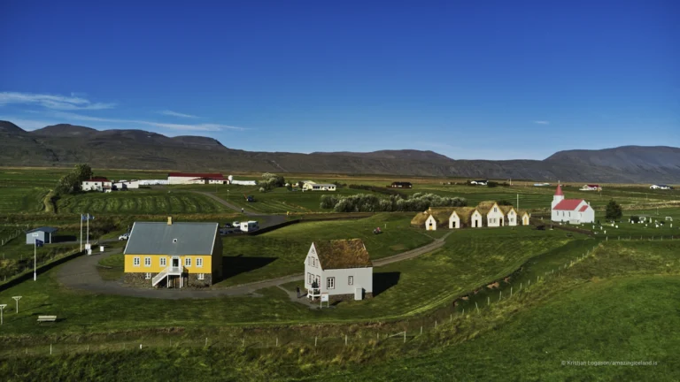 Glaumbær is one of the country’s most complete and significant turf farm complexes.