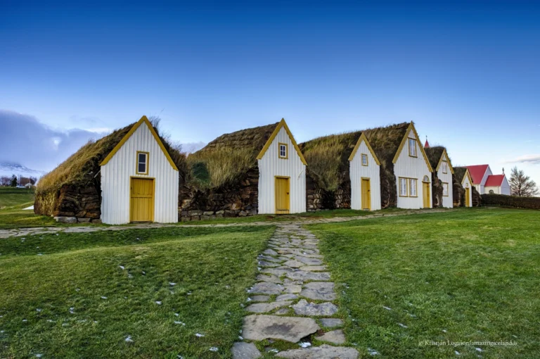 Glaumbær is one of the country’s most complete and significant turf farm complexes.