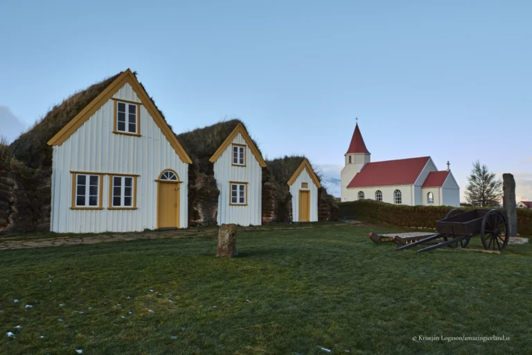 Glaumbær is one of the country’s most complete and significant turf farm complexes.