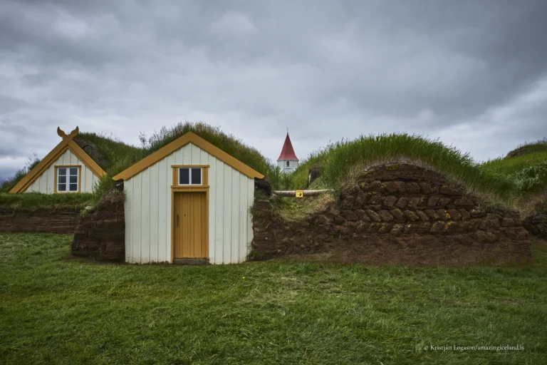 Glaumbær is one of the country’s most complete and significant turf farm complexes.