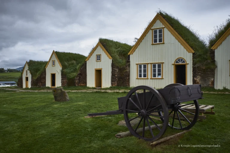 Glaumbær is one of the country’s most complete and significant turf farm complexes.