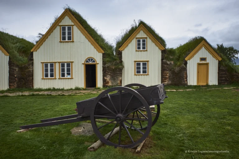 Glaumbær is one of the country’s most complete and significant turf farm complexes.