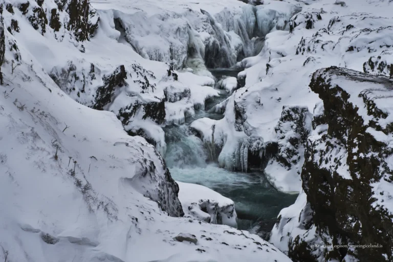 Kolugljúfur is a canyon shaped by persistence rather than catastrophe